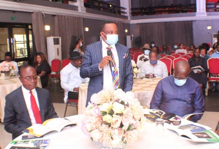 Akwa at Book Presentation